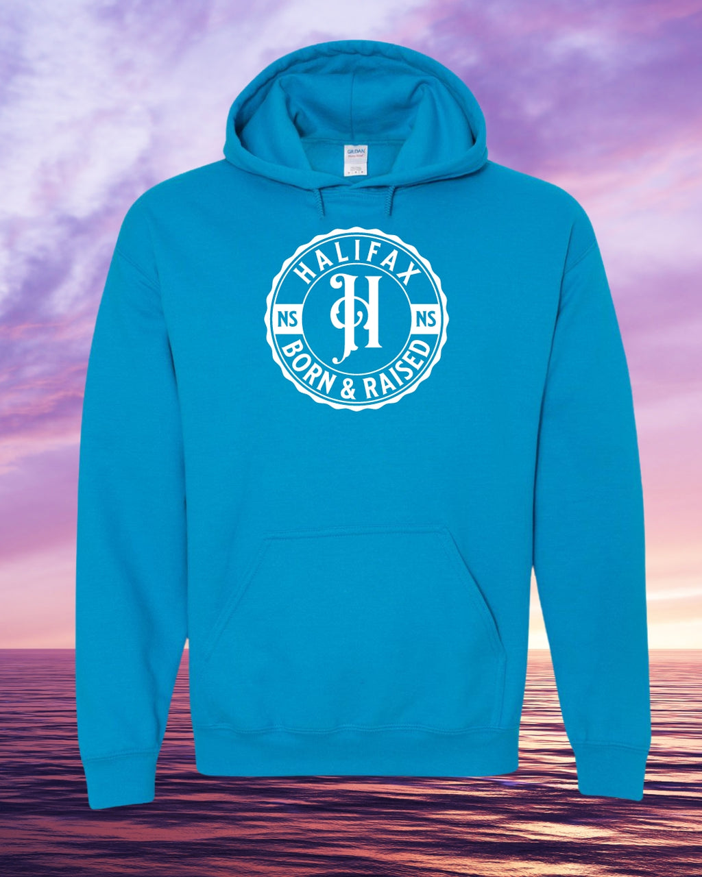 Born & Raised in Halifax Pullover Hoodie - Unisex