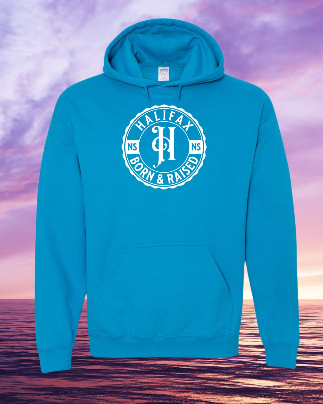 Born & Raised in Halifax Pullover Hoodie - Unisex