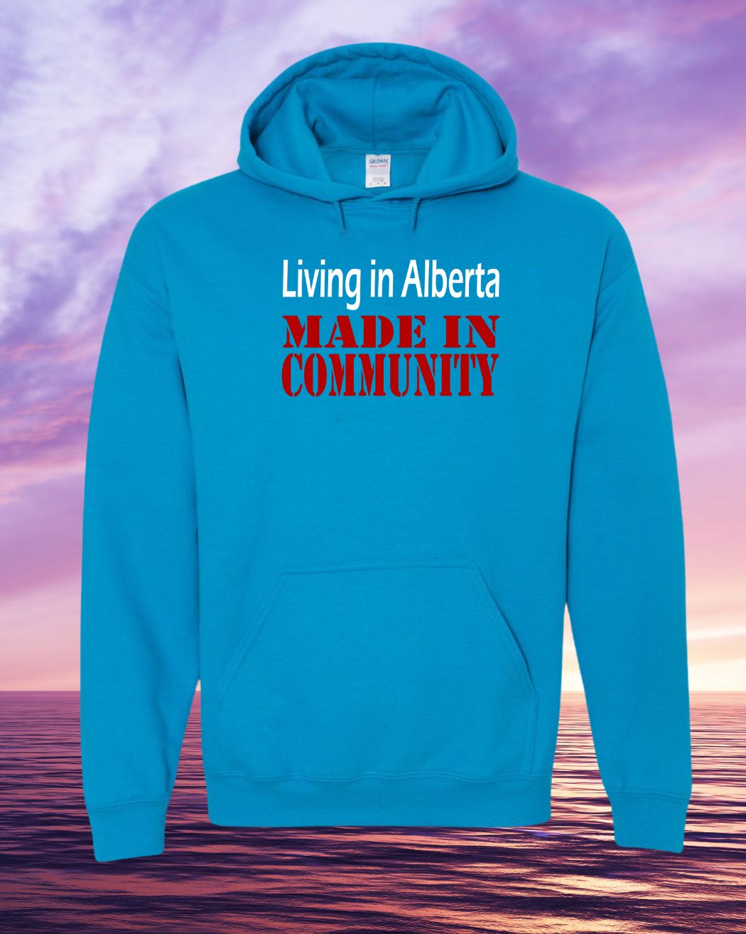 Custom Living In made In - Pullover Hoodie - Unisex