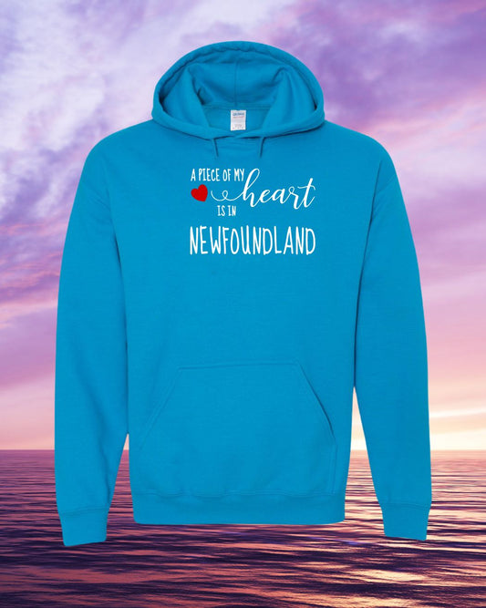 A piece of my Heart is in Newfoundland Hoodie