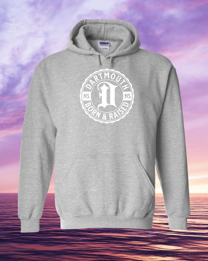 Born & Raised in Dartmouth Full Front Hoodie