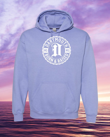 Born & Raised in Dartmouth Full Front Hoodie