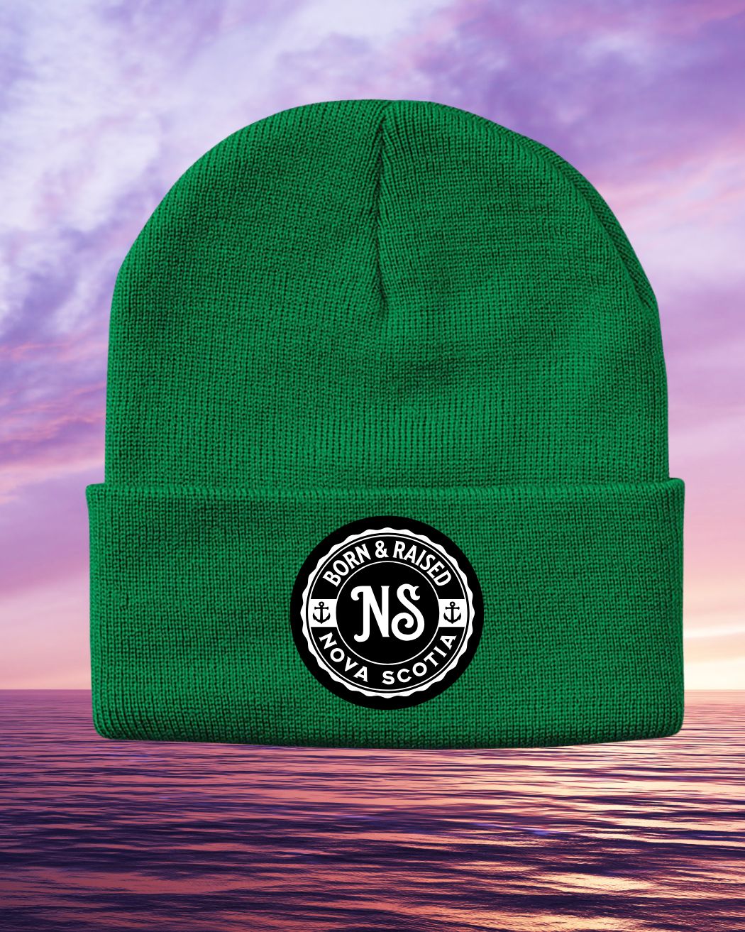 Born & Raised Nova Scotia Cuffed 12" Beanie