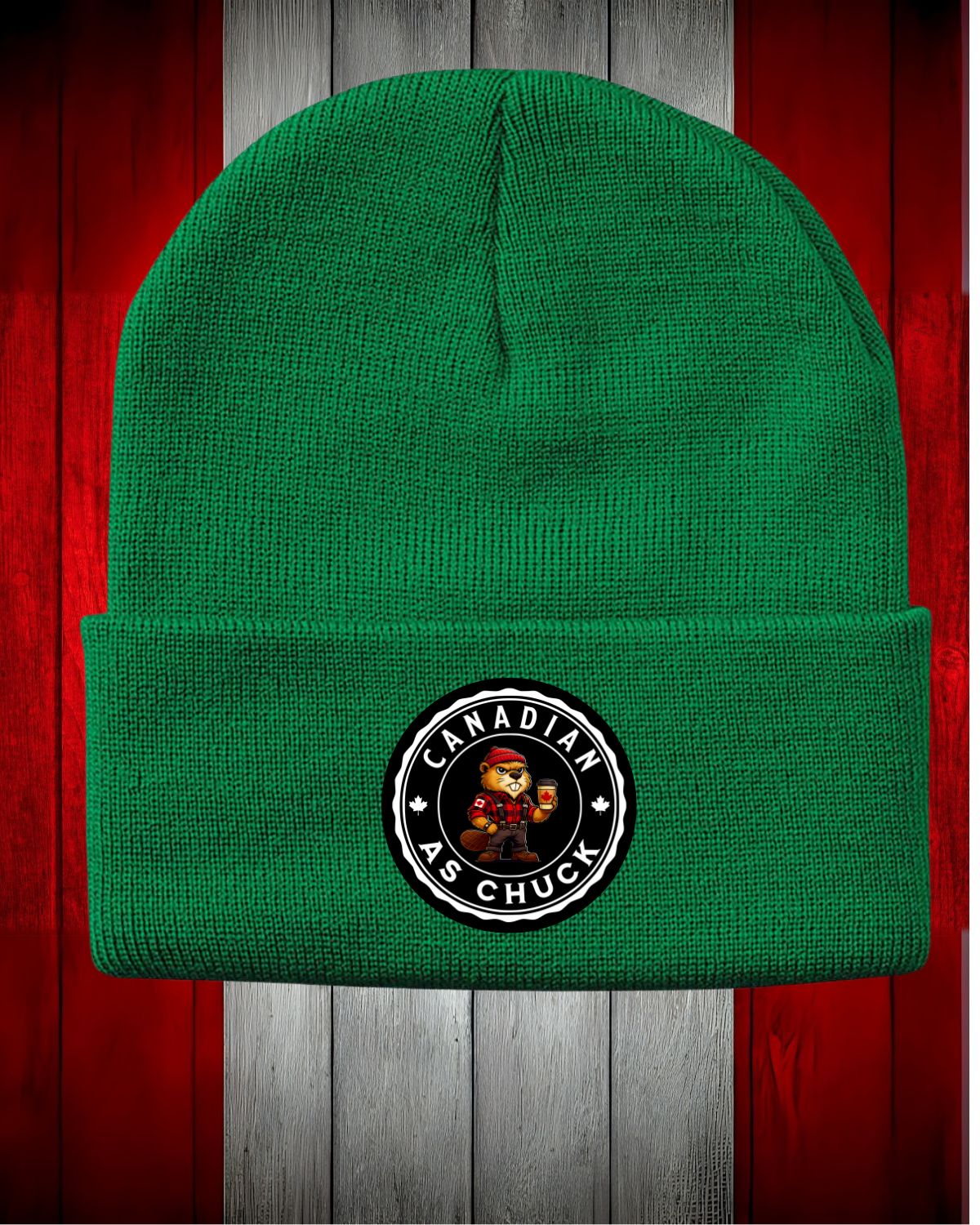 As Chuck Male Beaver design Toque