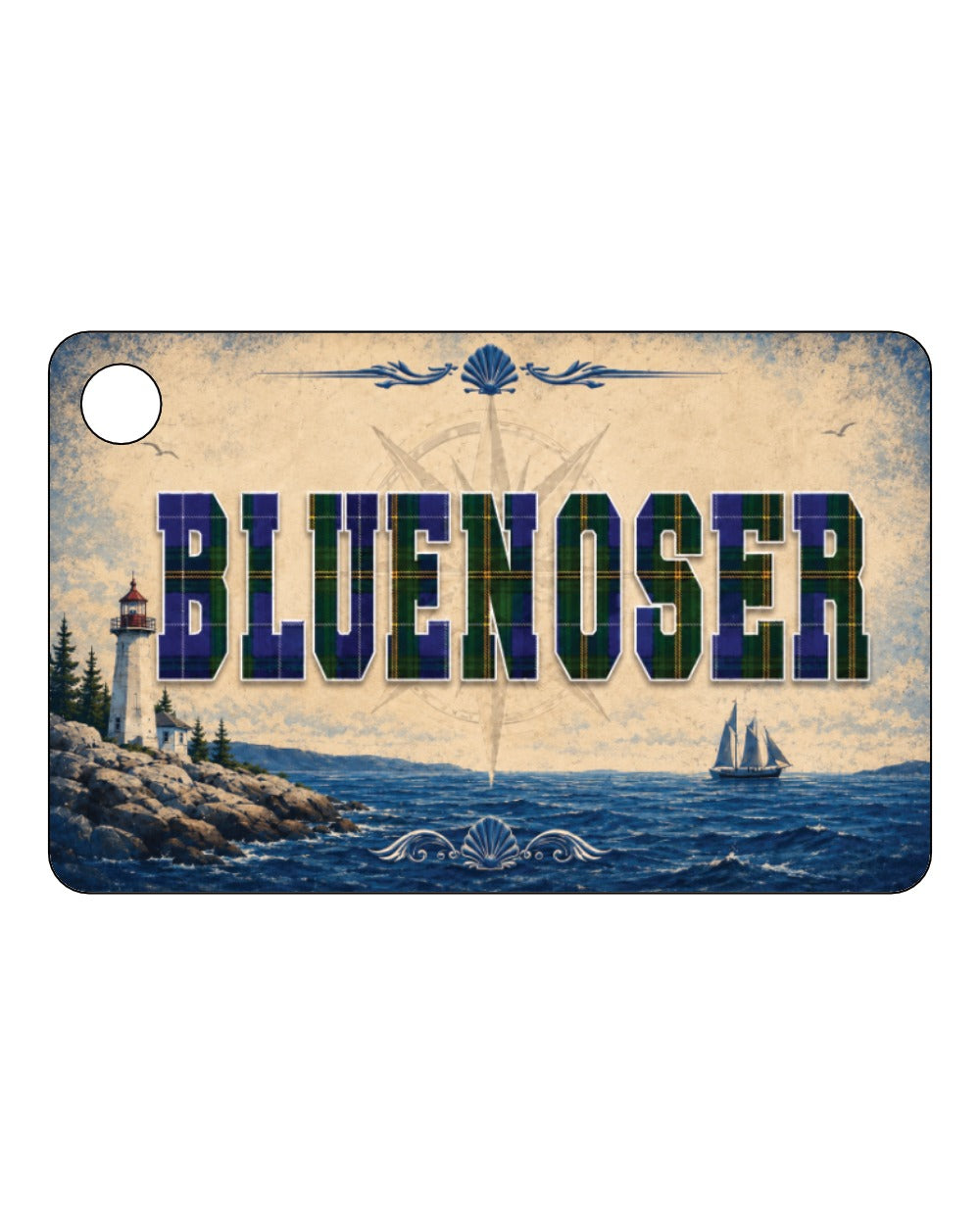 Bluenoser Picture Keychain