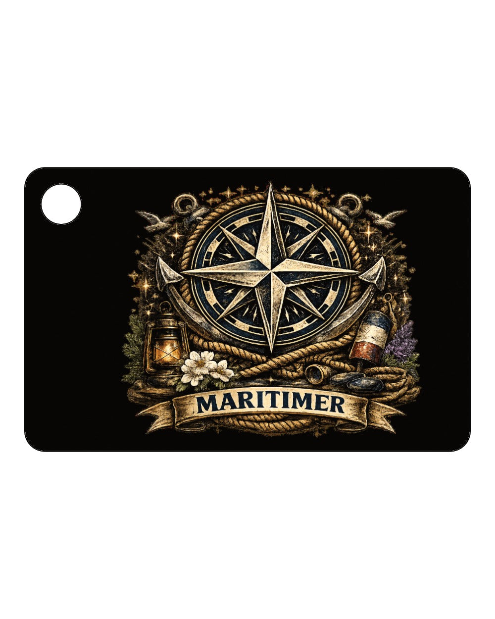Maritime Swag Maritime Compass Keychain