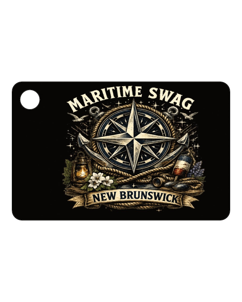 Maritime Swag Nb Compass Keychain