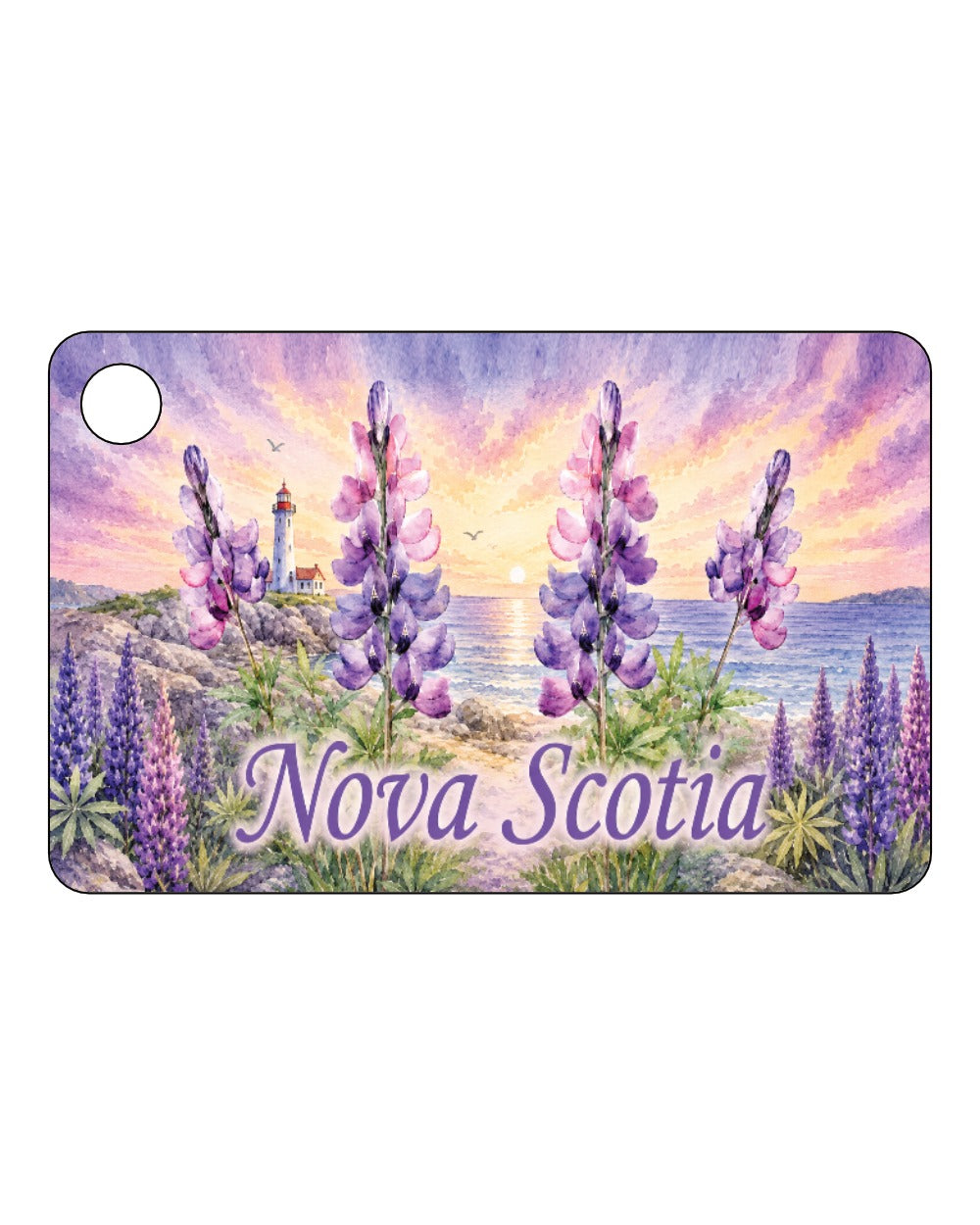 Ns Lupins Keychain