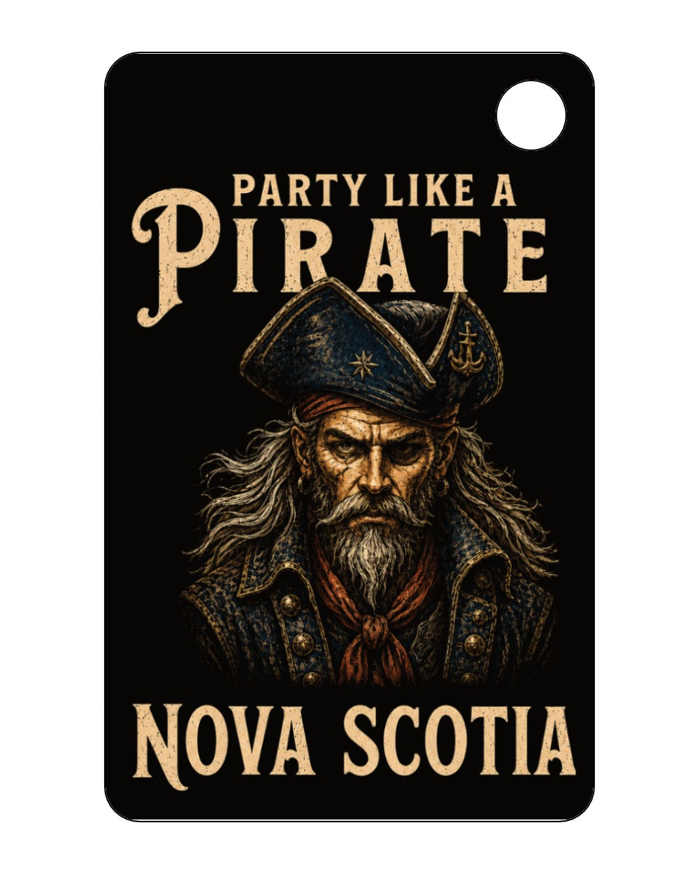 Party Like a Pirate Keychain