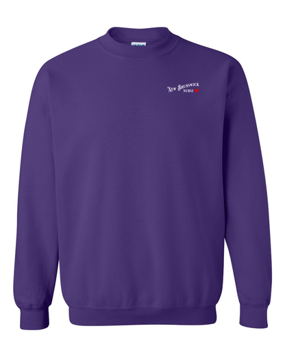 NB Nurse Left Chest and Back Crewneck Sweatshirt