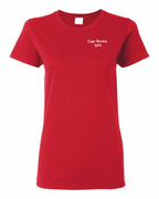 NS Tough Metal Left Chest and Back Women's Tee