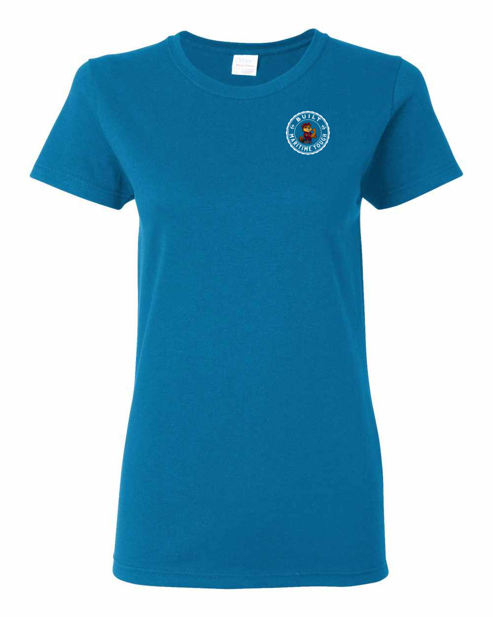Built Maritime Tough Rosie Left Chest And Back Women's Tee
