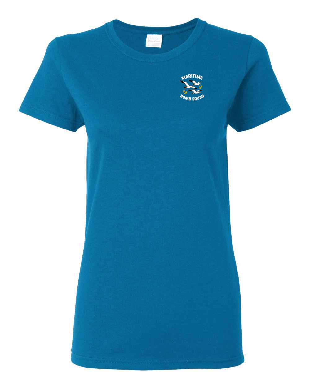 Maritime Bomb Squad Left Chest And Back Women's Tee