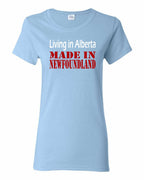 Living Alberta Made in NFLD Women's Tee