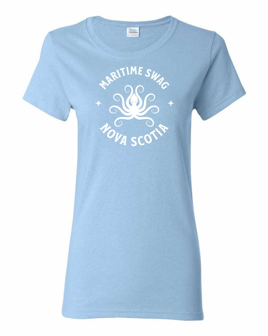 Maritime Swag Nova Scotia Octopus Full womens-tee