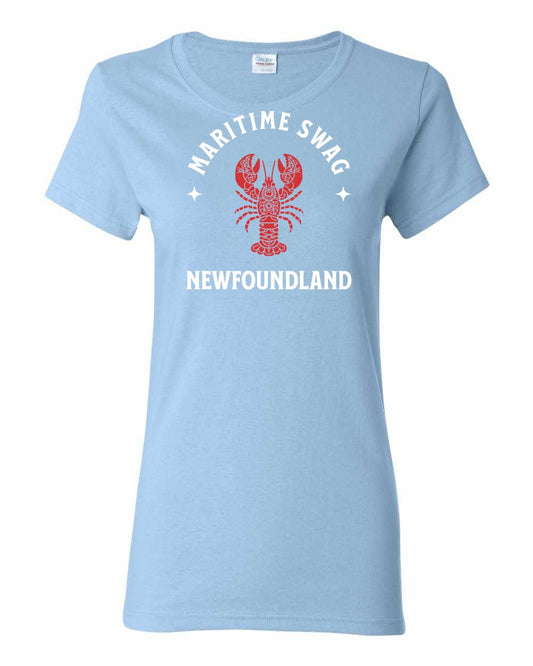 Maritime Swag Newfoundland Mandala Red Lobster Full Women's Tee