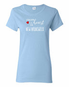 A piece of My heart in NB (Red Heart) Women's Tee