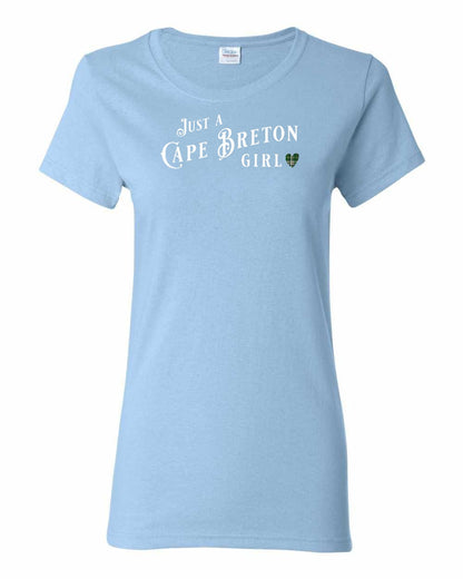 Just a Cape Breton Girl Tartan Full Women's Tee