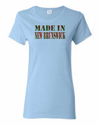Made In NB ( Tartan Lettering) Women's Tee