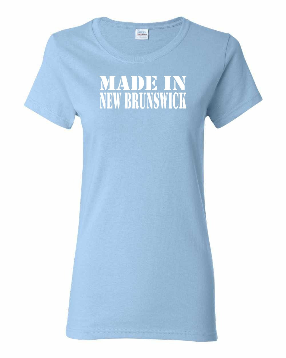 Made In New Brunswick ( White Lettering) Full Women's Tee