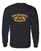 Nb Understand Left Chest and Back Long Sleeve in Black - back