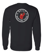 Built Maritime Tough Lobster Left Chest & Back Long Sleeve Tee - Unisex