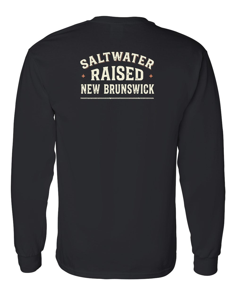 NB Saltwater Raised Sign Left Chest and Back Long Sleeve Tee - Unisex