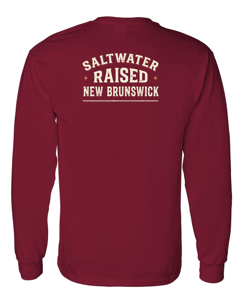 NB Saltwater Raised Sign Left Chest and Back Long Sleeve Tee - Unisex