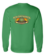 Nb Understand Left Chest and Back Long Sleeve in Irish Green - back
