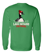 Lake Patrol Left Chest and Back Long Sleeve in Irish Green - back
