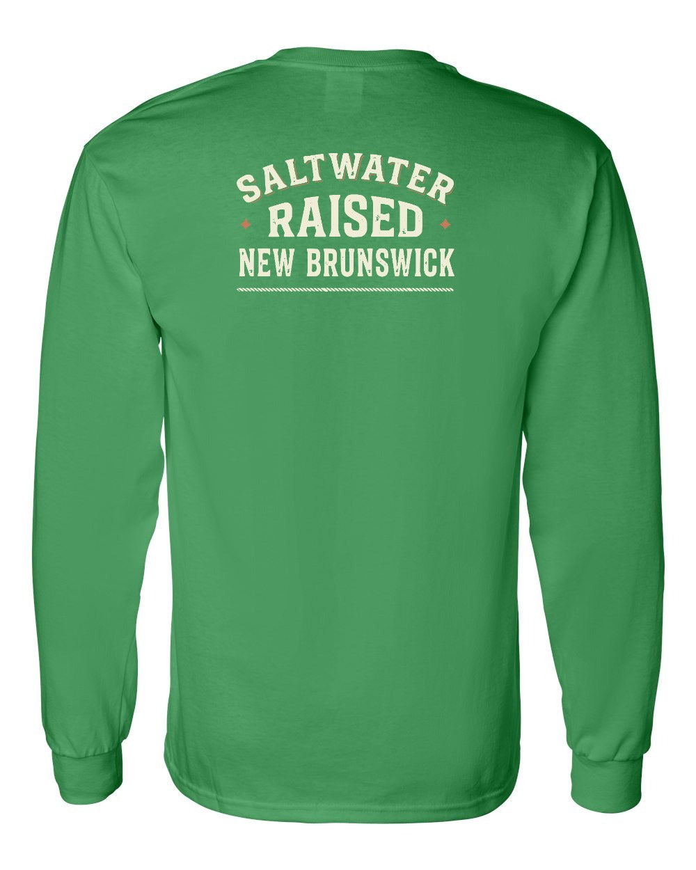 NB Saltwater Raised Sign Left Chest and Back Long Sleeve Tee - Unisex