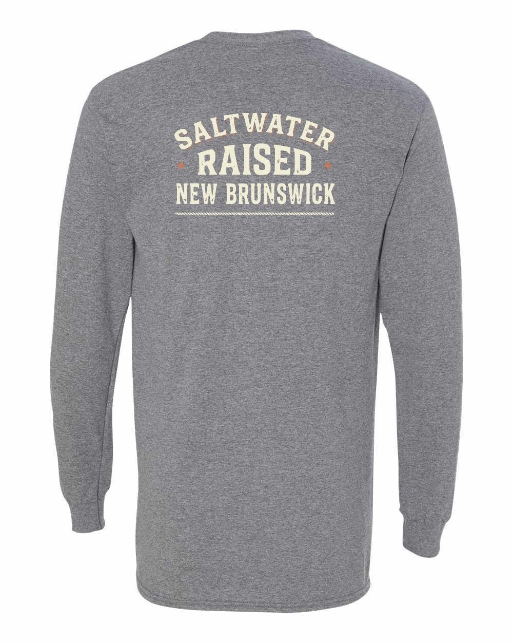 NB Saltwater Raised Sign Left Chest and Back Long Sleeve Tee - Unisex