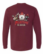 We Tried Nice New Left Chest and Back Long Sleeve in Maroon - back