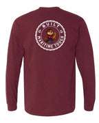 Built Maritime Tough Rosie Left Chest & Back Long Sleeve Tee - Unisex