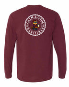Calm Cool Maritimer Rosie Left Chest & Back Long Sleeve Tee - Unisex