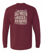 NB Saltwater Raised Folk Left Chest and Back Long Sleeve Tee - Unisex