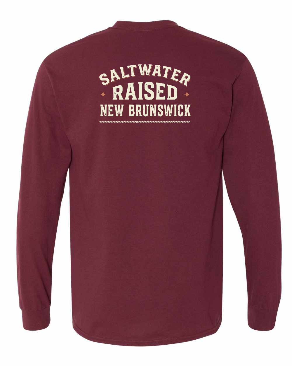 NB Saltwater Raised Sign Left Chest and Back Long Sleeve Tee - Unisex