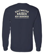NB Saltwater Raised Sign Left Chest and Back Long Sleeve Tee - Unisex