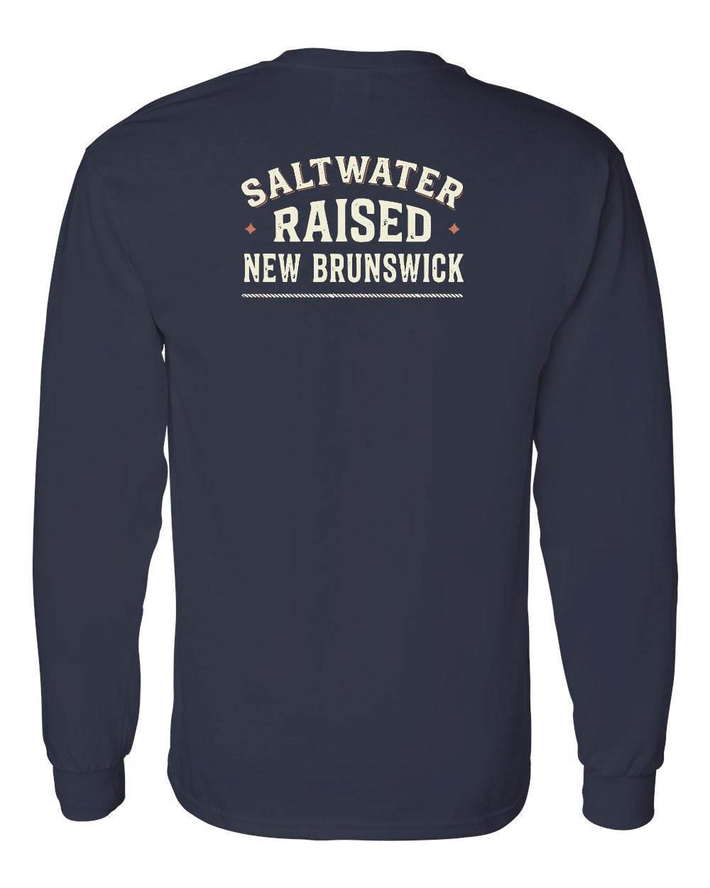 NB Saltwater Raised Sign Left Chest and Back Long Sleeve Tee - Unisex