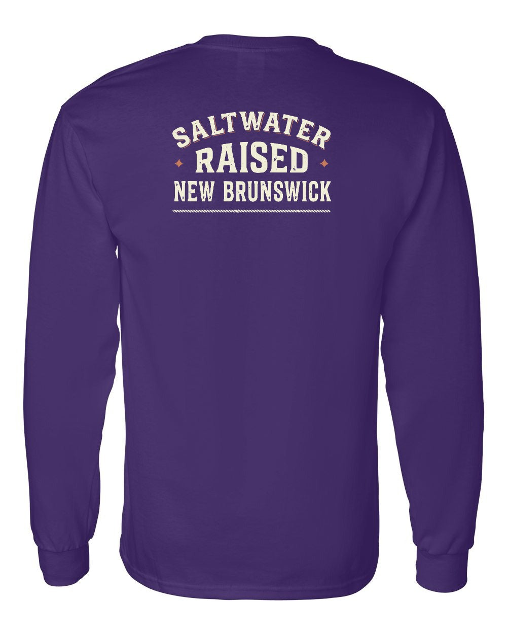 NB Saltwater Raised Sign Left Chest and Back Long Sleeve Tee - Unisex