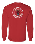 Built Maritime Tough Moose Left Chest & Back Long Sleeve Tee - Unisex