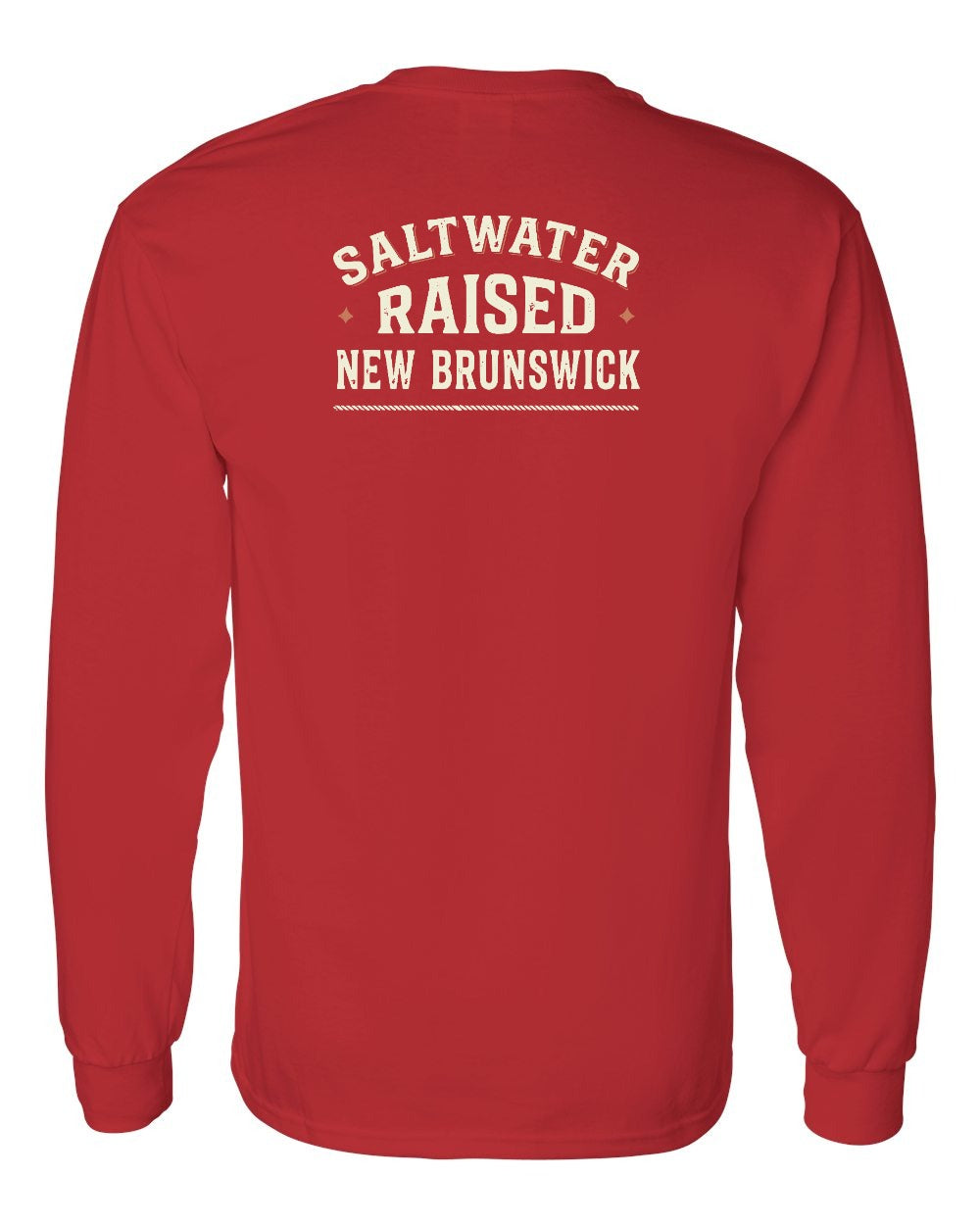 NB Saltwater Raised Sign Left Chest and Back Long Sleeve Tee - Unisex