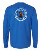 Calm Cool Maritimer Rosie Left Chest & Back Long Sleeve Tee - Unisex