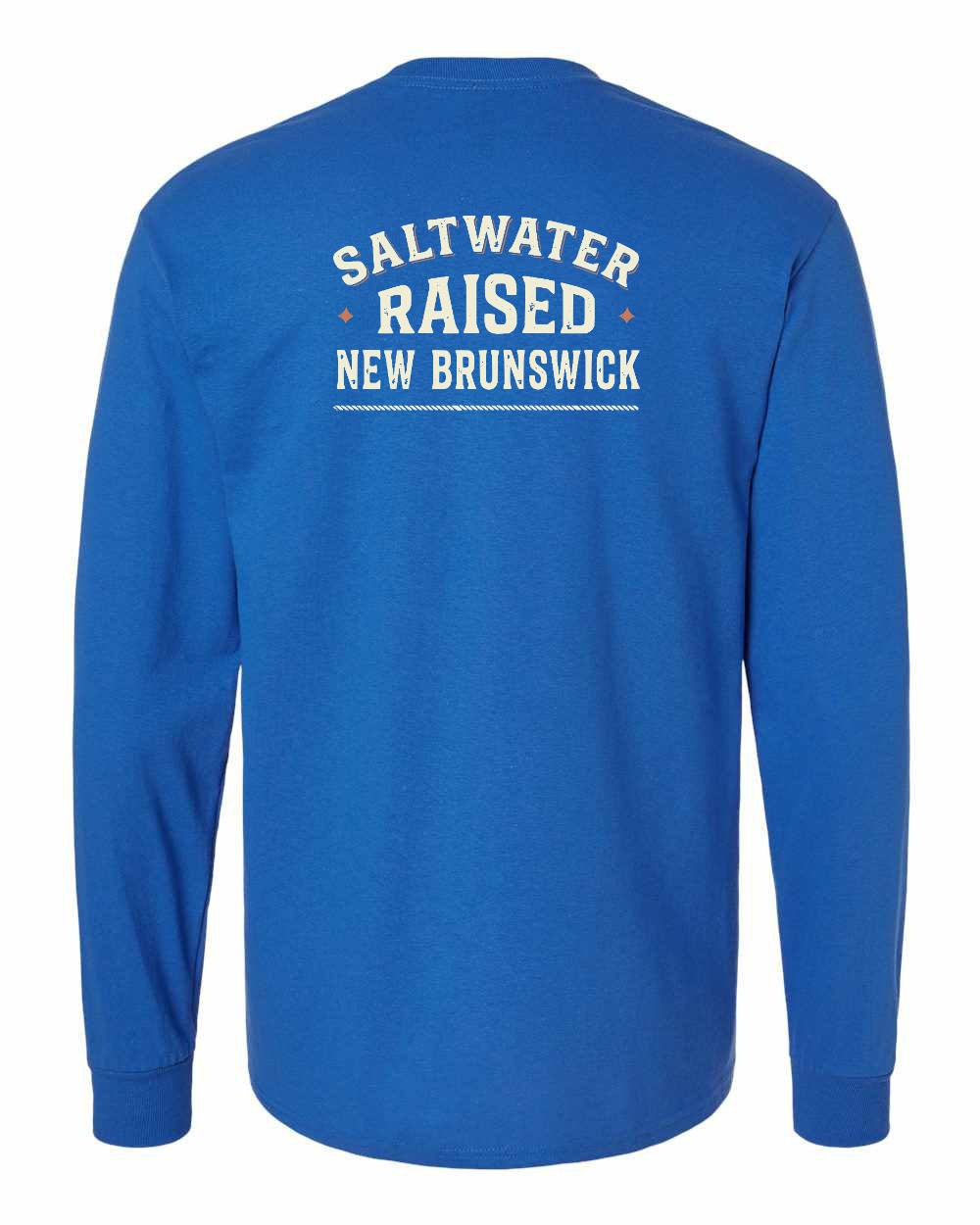 NB Saltwater Raised Sign Left Chest and Back Long Sleeve Tee - Unisex