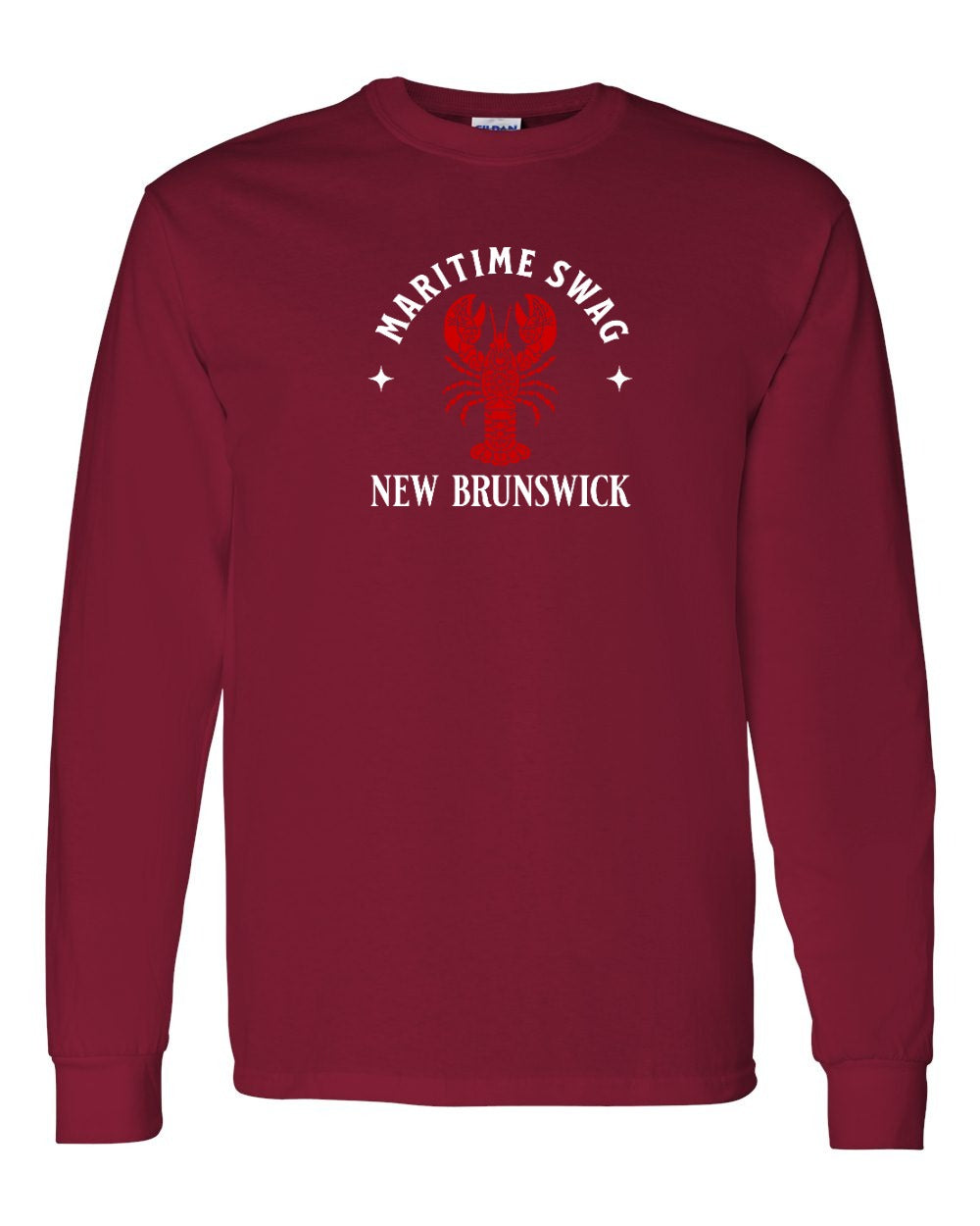 Maritime swag NB Mandala Red Lobster Long Sleeve Tee - Unisex