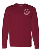 Built Maritime Tough Lobster Left Chest & Back Long Sleeve Tee - Unisex