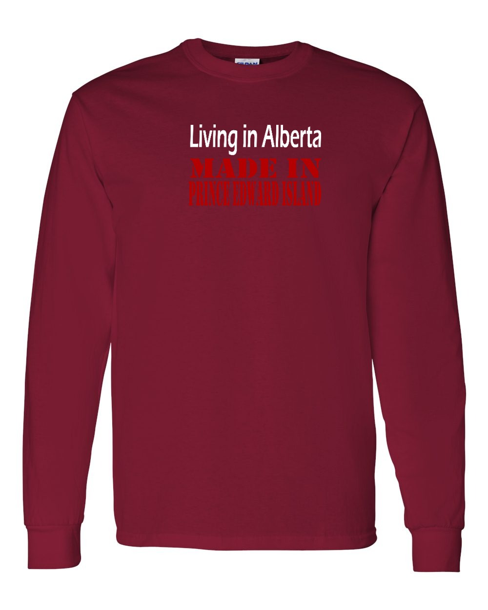 Living in Ab made in PEI Long Sleeve Tee - Unisex