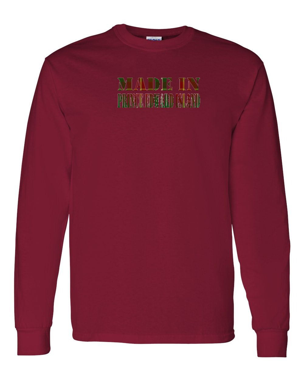 Made In PEI tartan Long Sleeve Tee - Unisex