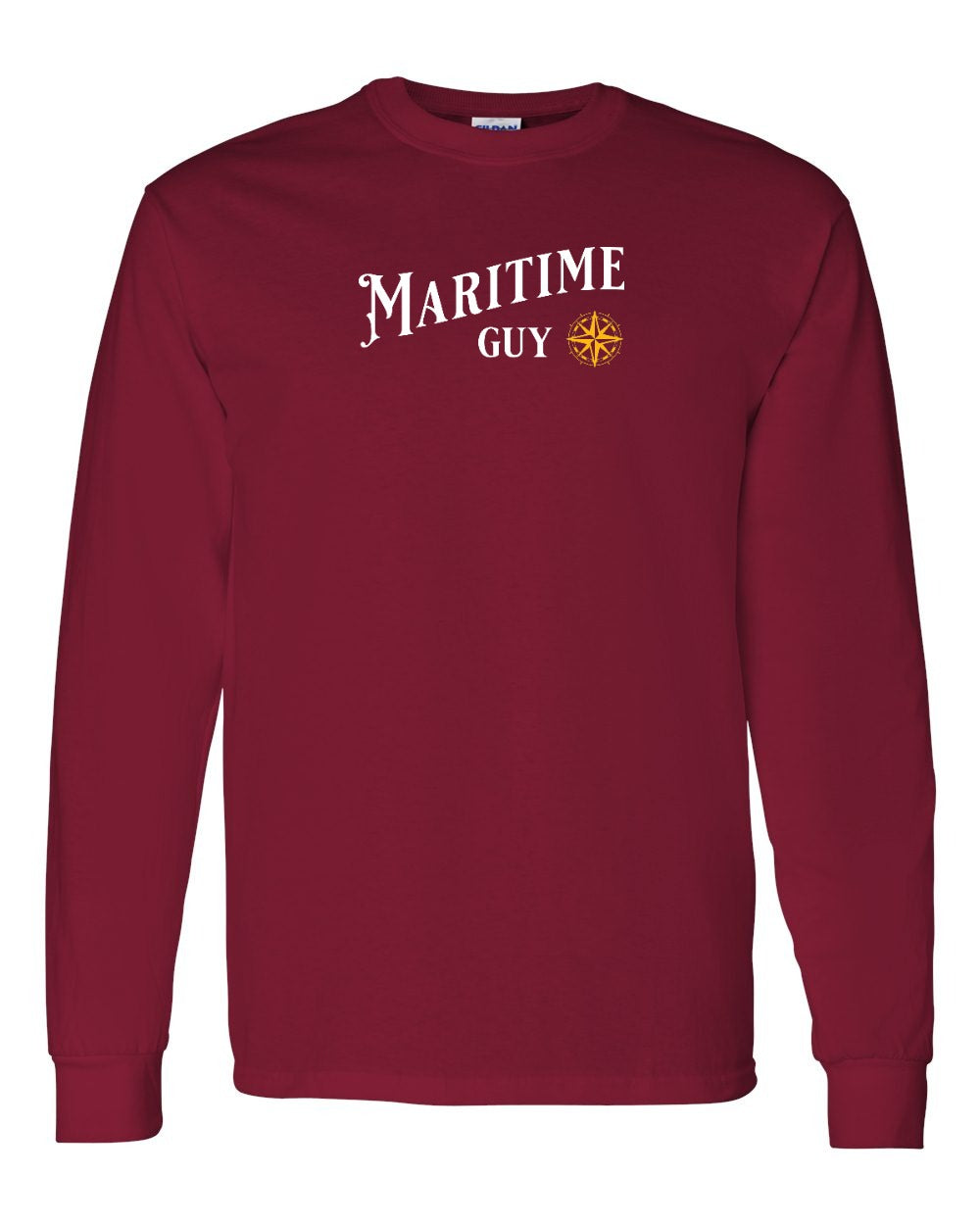 Maritime Guy Yellow Compass Long Sleeve - Unisex