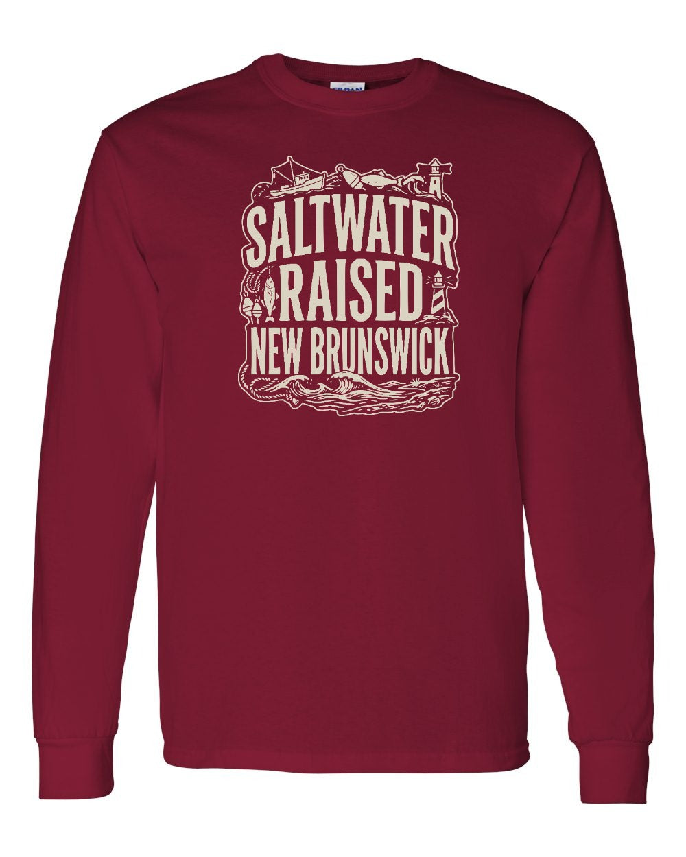 NB Saltwater Raised Folk Long Sleeve Tee - Unisex